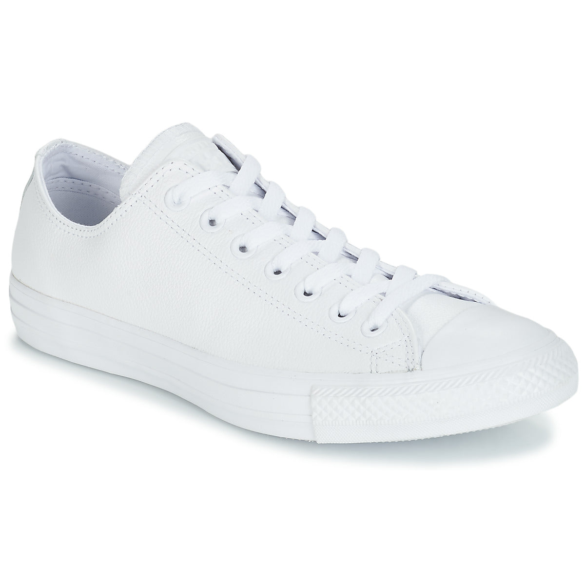 Sneakers uomini Converse  ALL STAR MONOCHROME CUIR OX  Bianco 