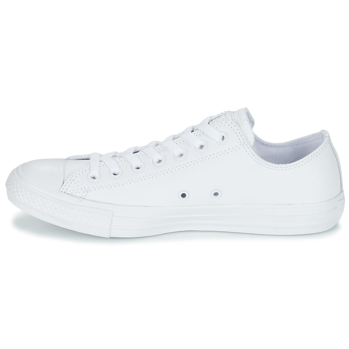 Sneakers uomini Converse  ALL STAR MONOCHROME CUIR OX  Bianco 