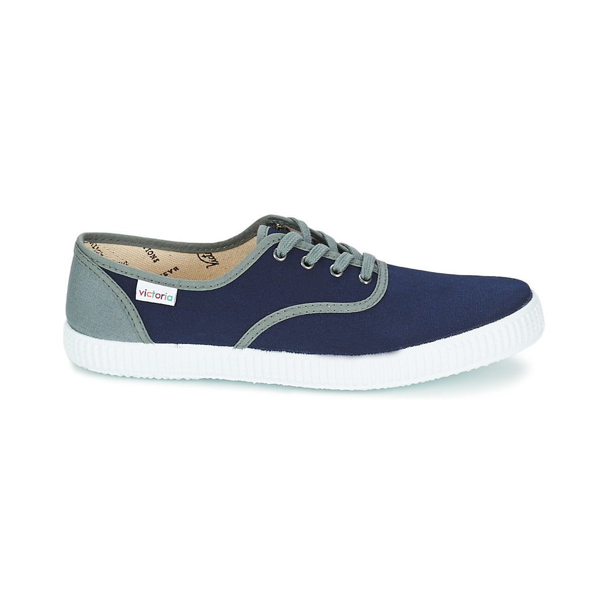 Sneakers uomini Victoria  INGLESA LONA DETALL CONTRAS  Blu 