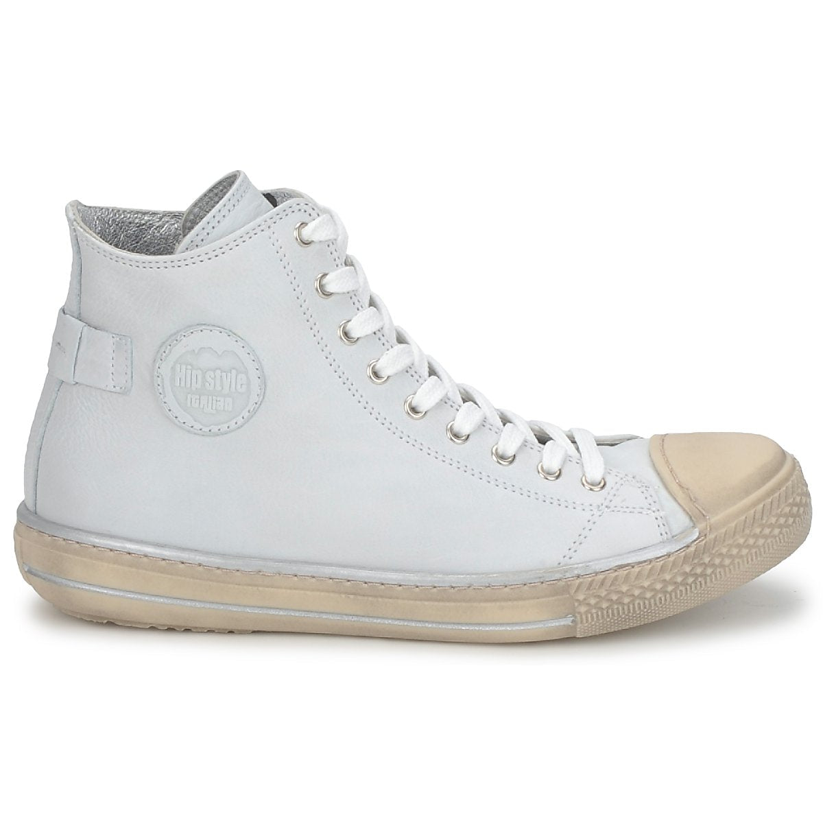 Scarpe bambini ragazza Hip  LOUGO  Bianco 