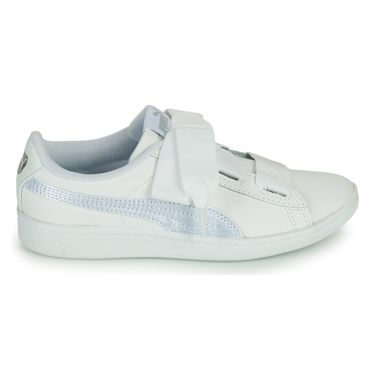 Scarpe bambini ragazza Puma  VIKKY RIB PS BL  Bianco 