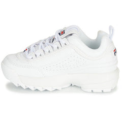 Scarpe bambini ragazza Fila  DISRUPTOR KIDS  Bianco 