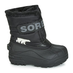 Scarpe da neve bambini ragazza Sorel  CHILDRENS SNOW COMMANDER  Nero 