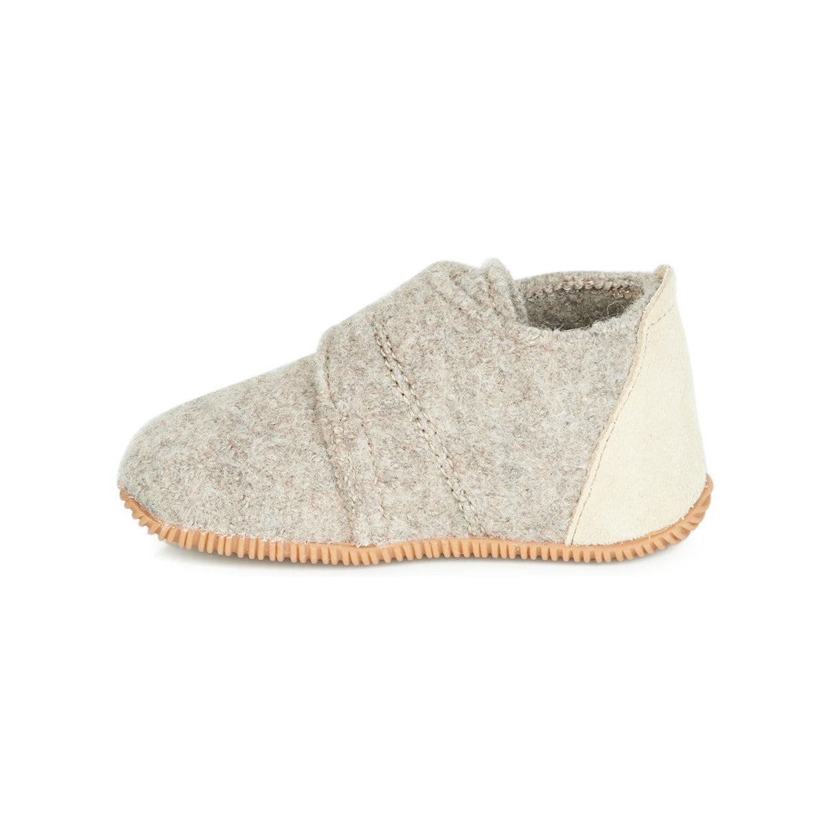 Pantofole bambini ragazza Giesswein  OBERSTAUFFEN  Beige 