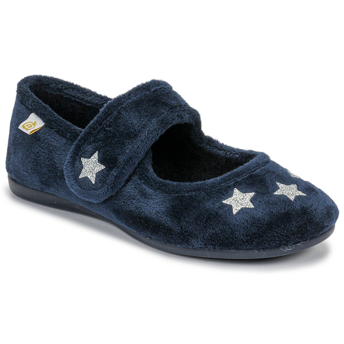 Pantofole bambini ragazza Citrouille et Compagnie  LANINOU  Blu 