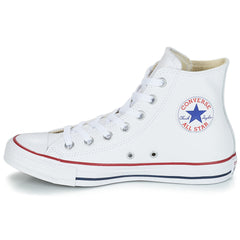 Sneakers alte uomini Converse  Chuck Taylor All Star CORE LEATHER HI  Bianco 