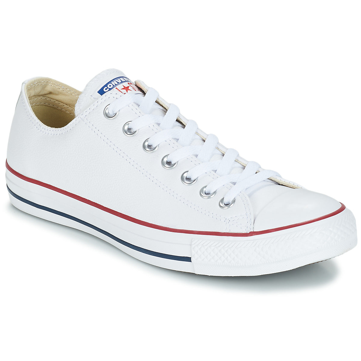 Sneakers uomini Converse  Chuck Taylor All Star CORE LEATHER OX  Bianco 