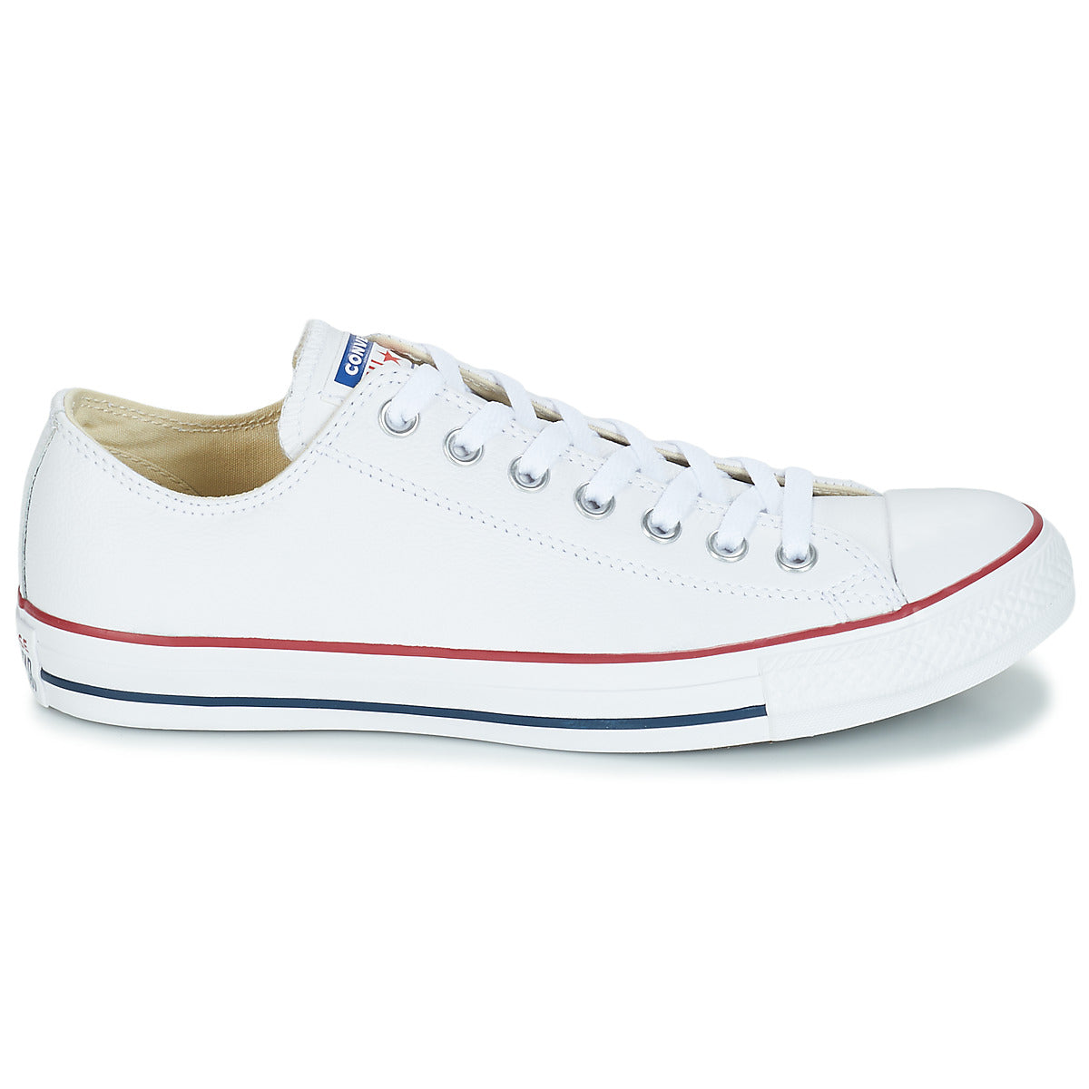 Sneakers uomini Converse  Chuck Taylor All Star CORE LEATHER OX  Bianco 