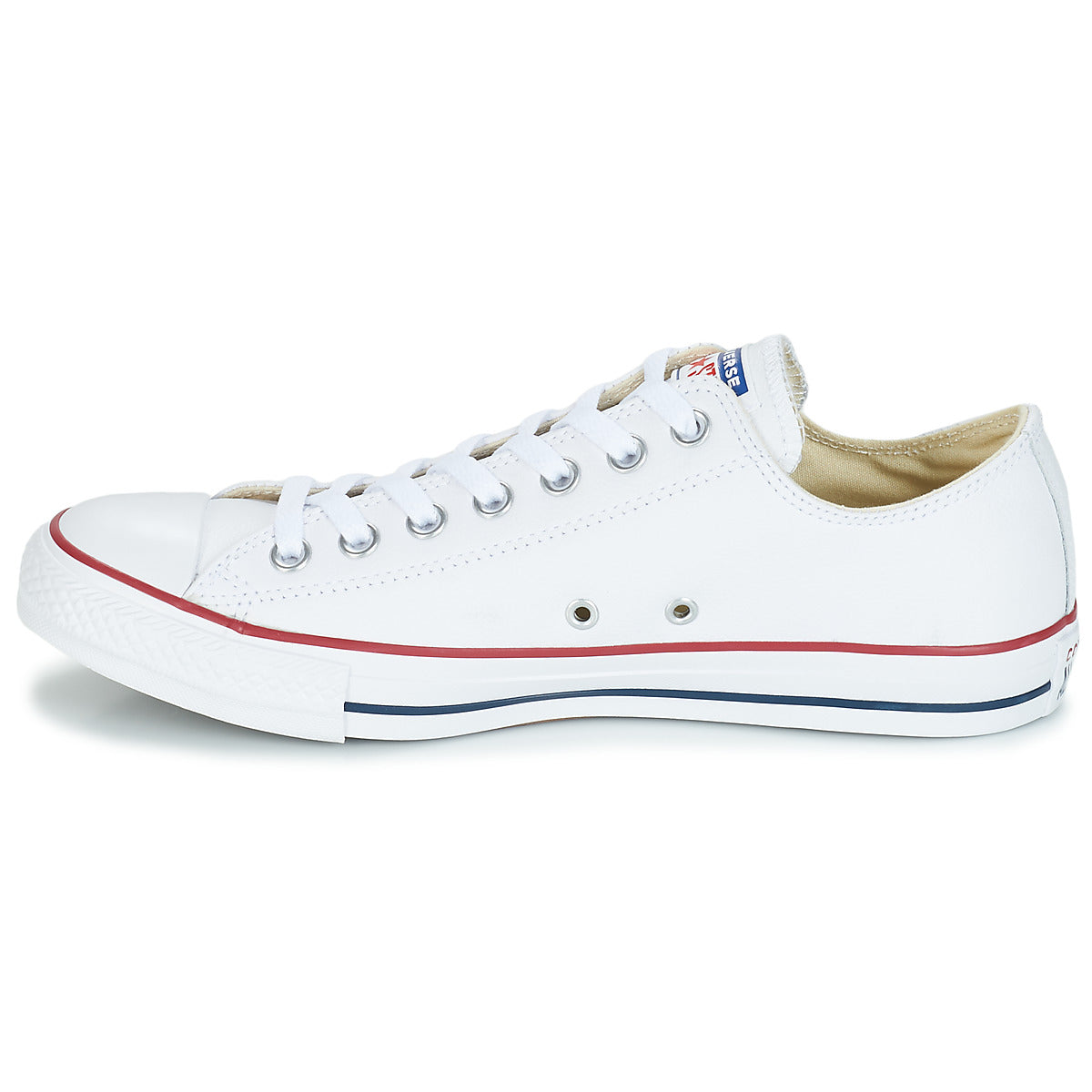 Sneakers uomini Converse  Chuck Taylor All Star CORE LEATHER OX  Bianco 