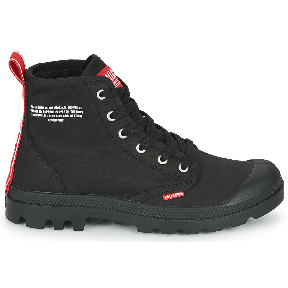 Sneakers alte uomini Palladium  PAMPA HI DU C  Nero 