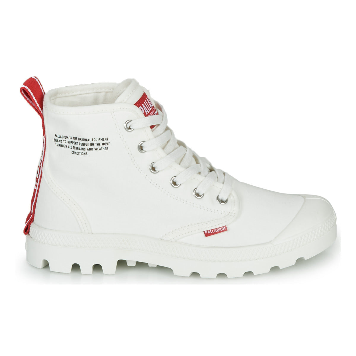 Sneakers alte uomini Palladium  PAMPA HI DU C  Bianco 