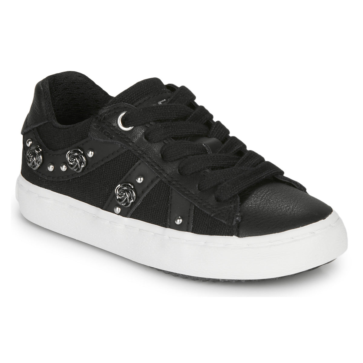 Scarpe bambini ragazza Geox  J KILWI GIRL  Nero 