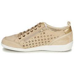 Sneakers basse donne Geox  D MYRIA  Beige 