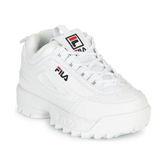 Scarpe bambini ragazza Fila  DISRUPTOR INFANTS  Bianco 