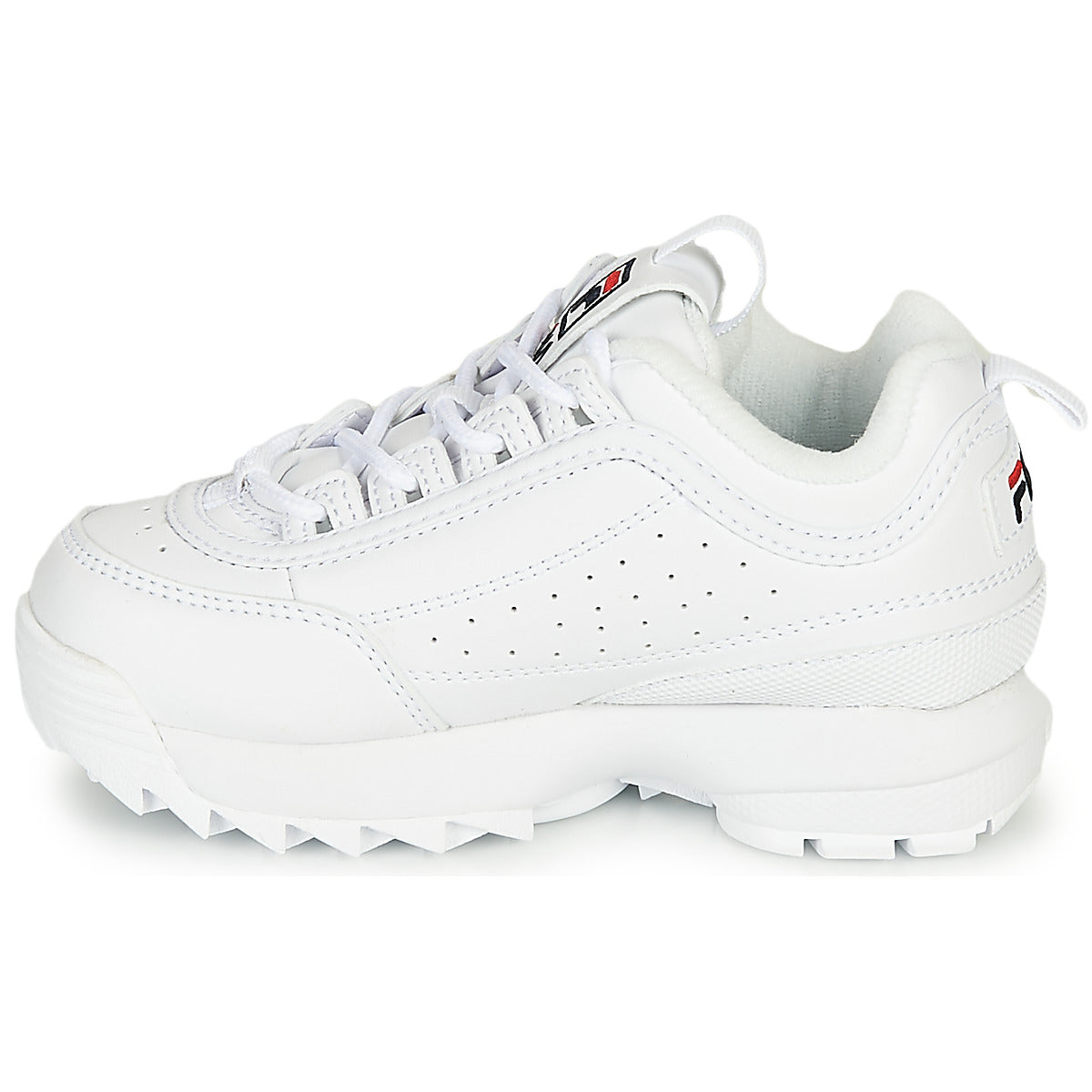 Scarpe bambini ragazza Fila  DISRUPTOR INFANTS  Bianco 