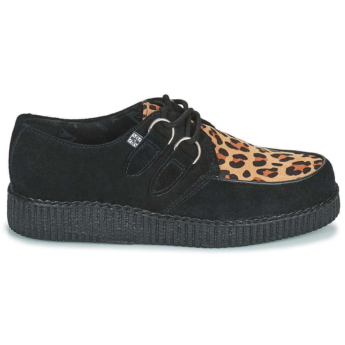 Scarpe uomini TUK  LOW FLEX ROUND TOE CREEPER  Nero 