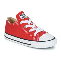 Scarpe bambini ragazzo Converse  CHUCK TAYLOR ALL STAR CORE OX  Rosso 