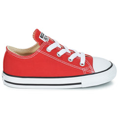 Scarpe bambini ragazzo Converse  CHUCK TAYLOR ALL STAR CORE OX  Rosso 