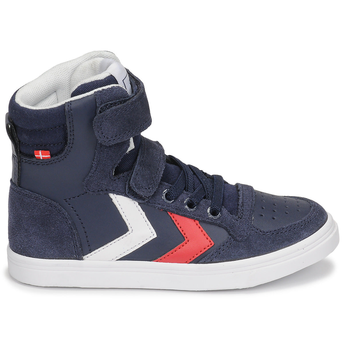 Scarpe bambini ragazza hummel  SLIMMER STADIL HIGH JR  Blu 