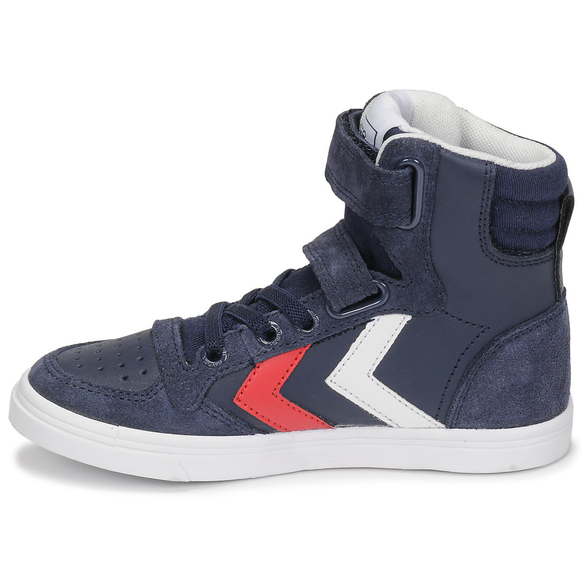 Scarpe bambini ragazza hummel  SLIMMER STADIL HIGH JR  Blu 