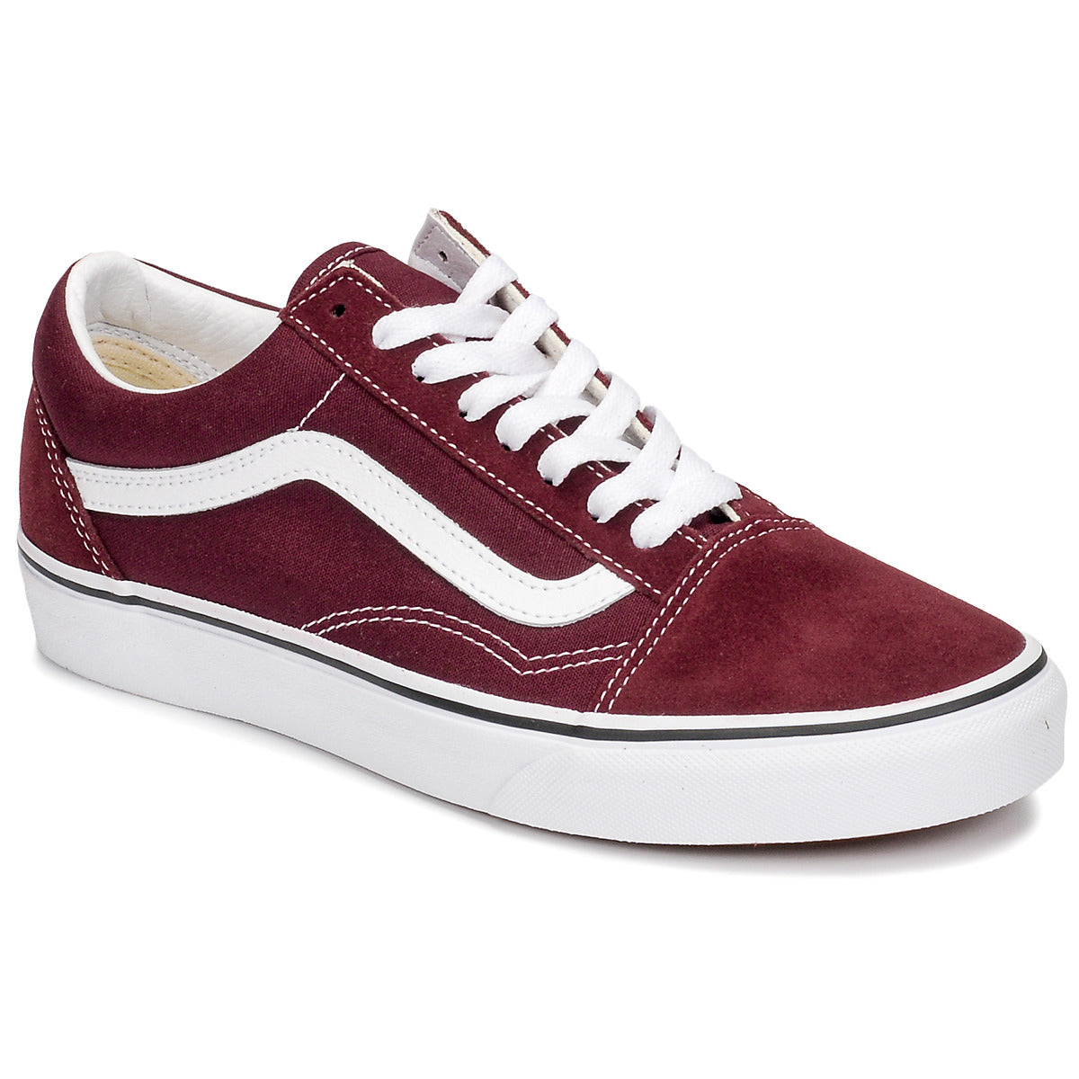 Sneakers basse donne Vans  OLD SKOOL  Rosso 