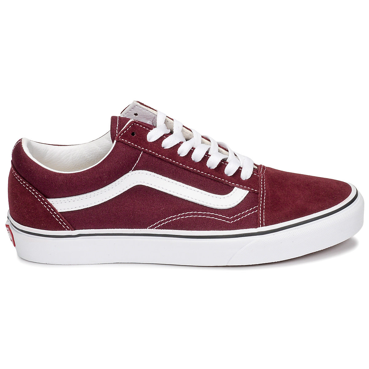 Sneakers basse donne Vans  OLD SKOOL  Rosso 