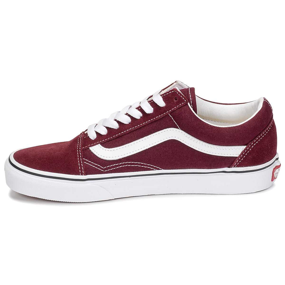 Sneakers basse donne Vans  OLD SKOOL  Rosso 