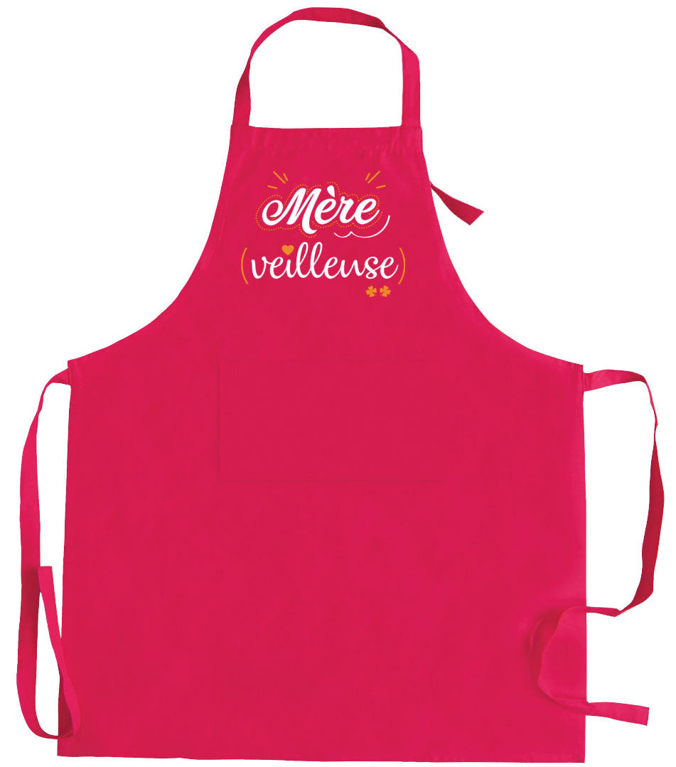 Grembiule da cucina riciclato Mère-veilleuse Rose 72 X 90