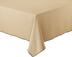 Tovaglia riciclata Grace Camel 140 X 140