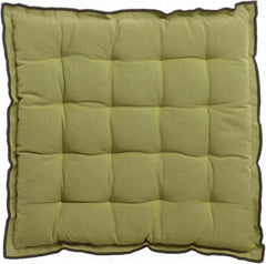 Cuscino per sedia riciclato Grace Vert jardin 40 X 40 X 3