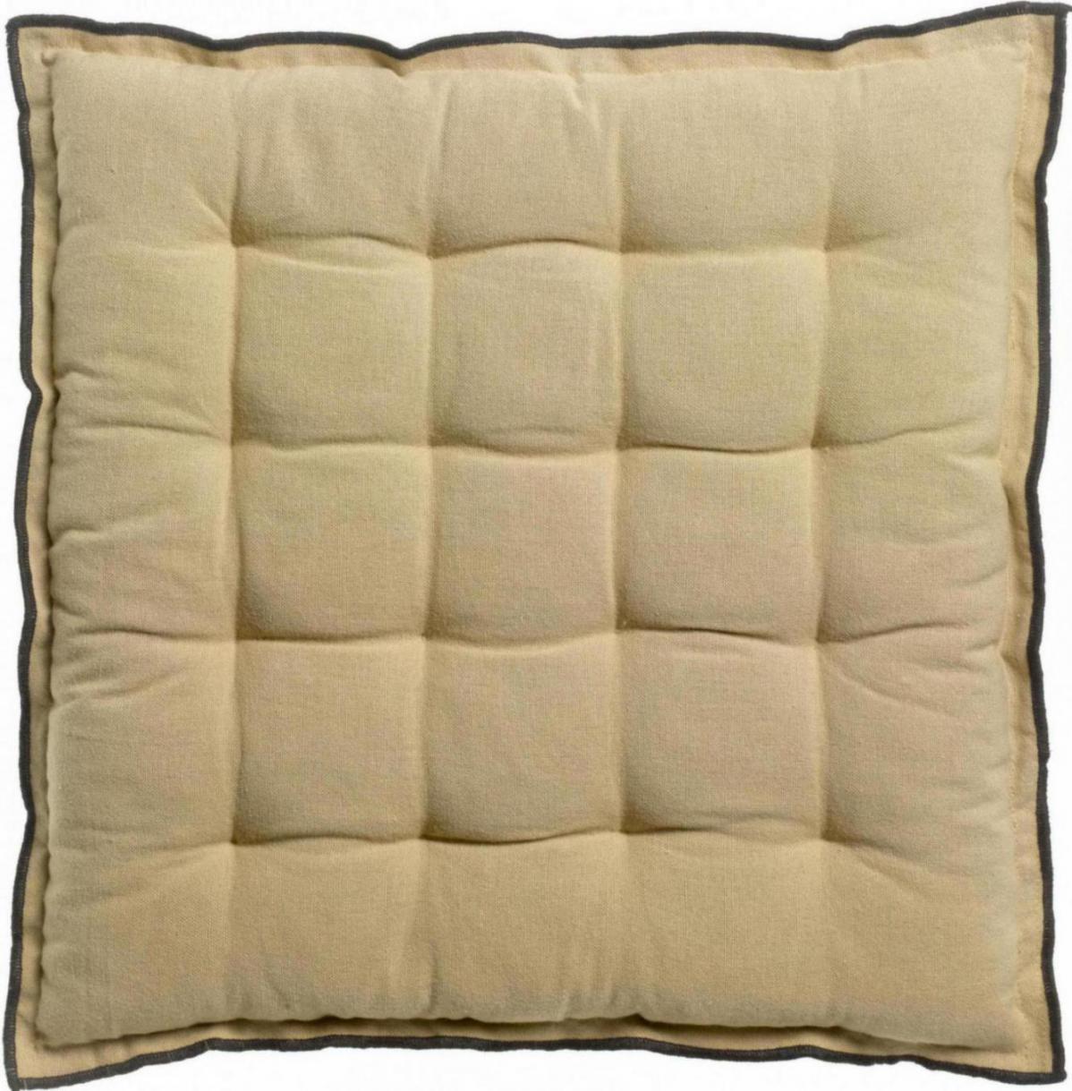 Cuscino per sedia riciclato Grace Camel 40 X 40 X 3