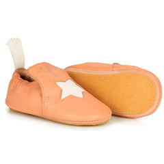 Pantofole bambini ragazza Easy Peasy  BLUBLU ETOILE  Arancio 