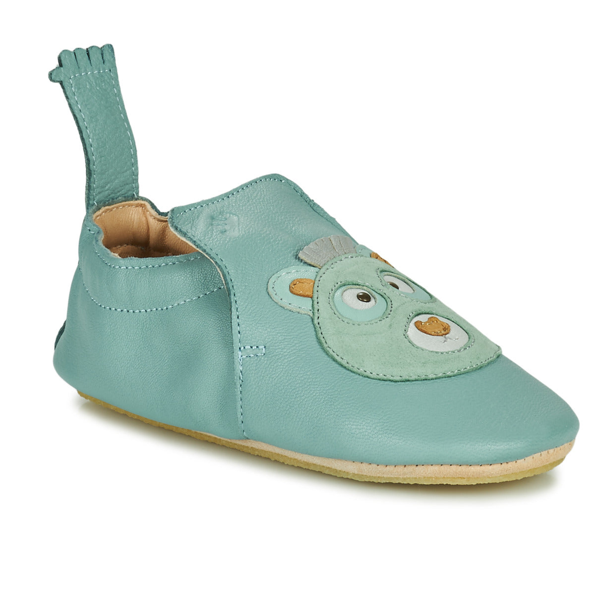 Pantofole bambini ragazza Easy Peasy  BLUBLU OURS  Blu 