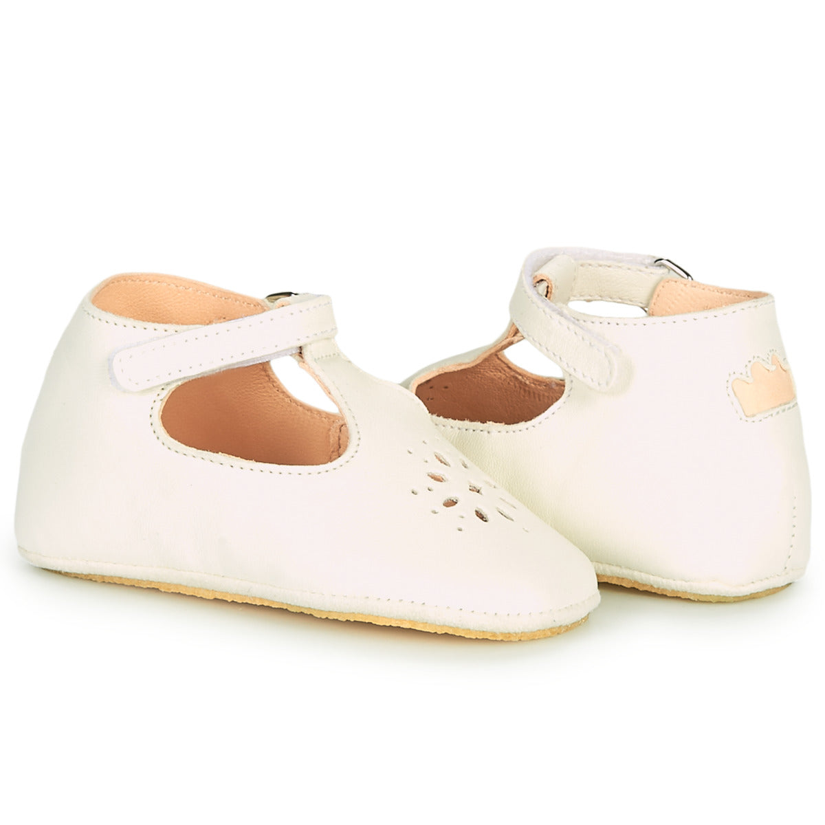 Pantofole bambini ragazza Easy Peasy  LILLYP  Bianco 