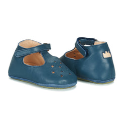 Pantofole bambini ragazza Easy Peasy  LILLOP  Blu 