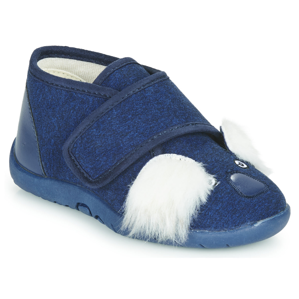 Pantofole bambini ragazza Little Mary  KOALAVELCRO  Blu 