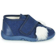 Pantofole bambini ragazzo Little Mary  KOALAVELCRO  Blu 