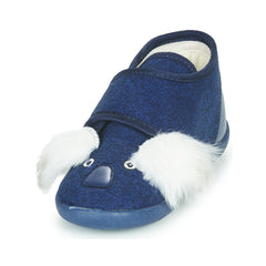 Pantofole bambini ragazzo Little Mary  KOALAVELCRO  Blu 