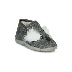 Pantofole bambini ragazza Little Mary  KOALAZIP  Grigio 