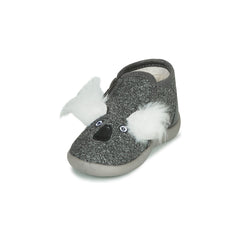 Pantofole bambini ragazza Little Mary  KOALAZIP  Grigio 