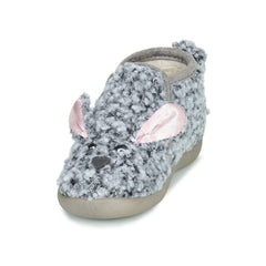 Pantofole bambini ragazza Little Mary  LAPINZIP  Grigio 