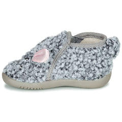 Pantofole bambini ragazza Little Mary  LAPINZIP  Grigio 