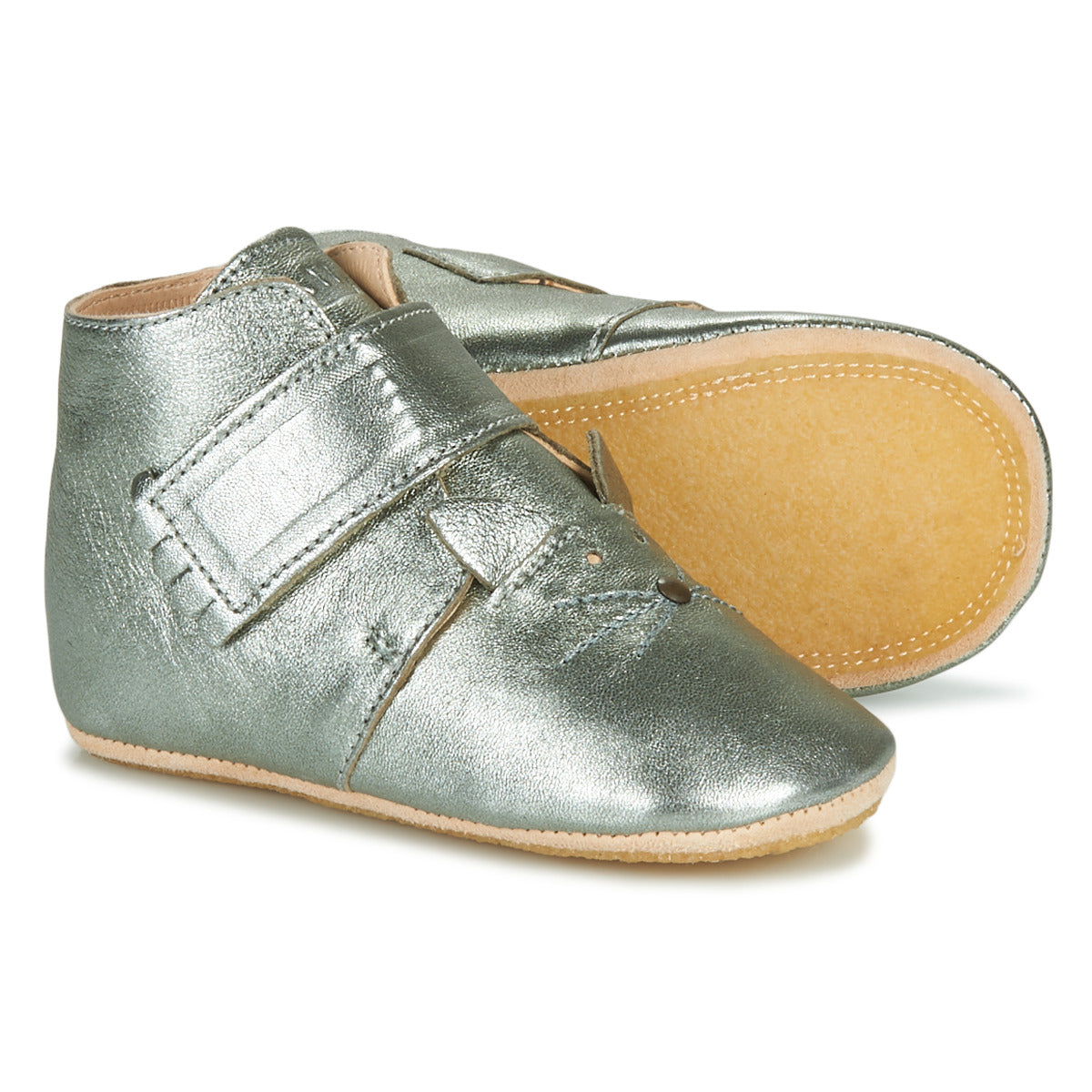 Pantofole bambini ragazza Easy Peasy  KINY CHAT  Grigio 