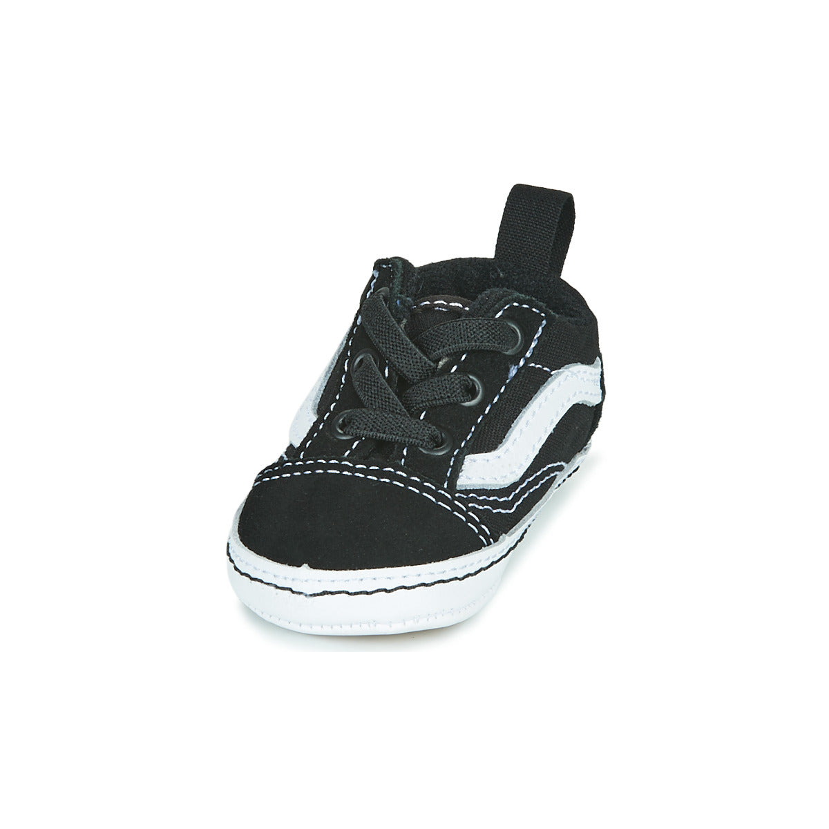 Scarpe bambini ragazza Vans  OLD SKOOL CRIB  Nero 