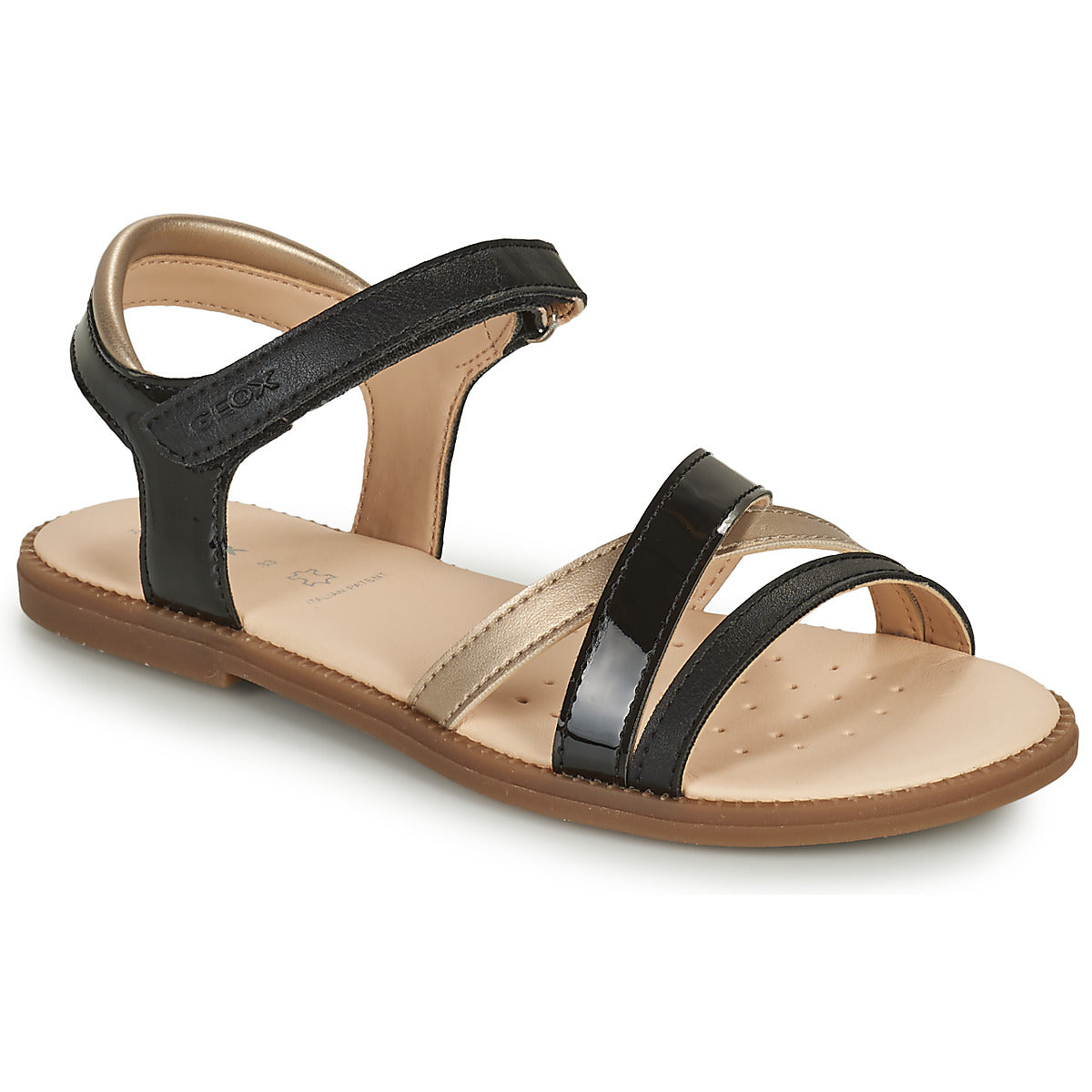 Sandali bambini ragazza Geox  SANDAL KARLY GIRL  Nero 