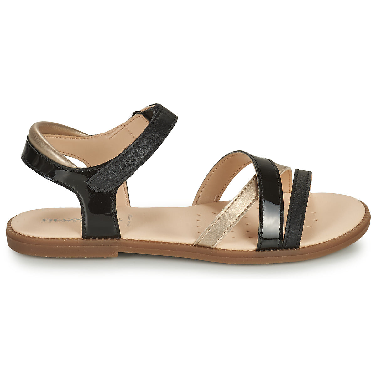 Sandali bambini ragazza Geox  SANDAL KARLY GIRL  Nero 