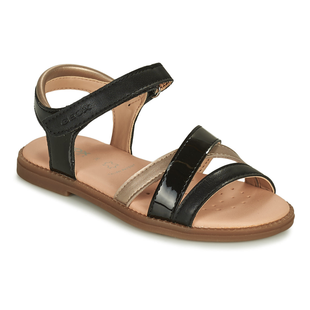 Sandali bambini ragazza Geox  SANDAL KARLY GIRL  Nero 