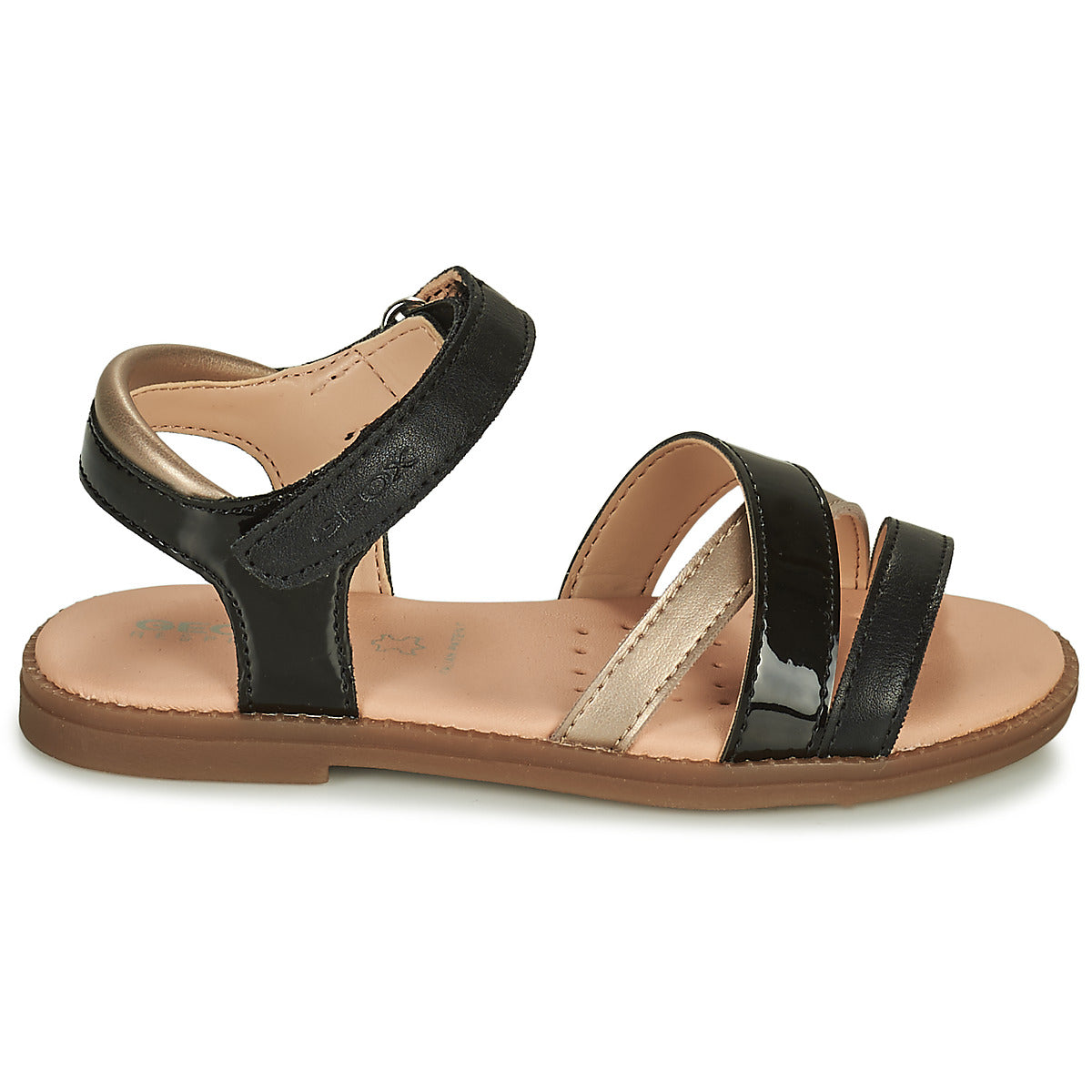 Sandali bambini ragazza Geox  SANDAL KARLY GIRL  Nero 