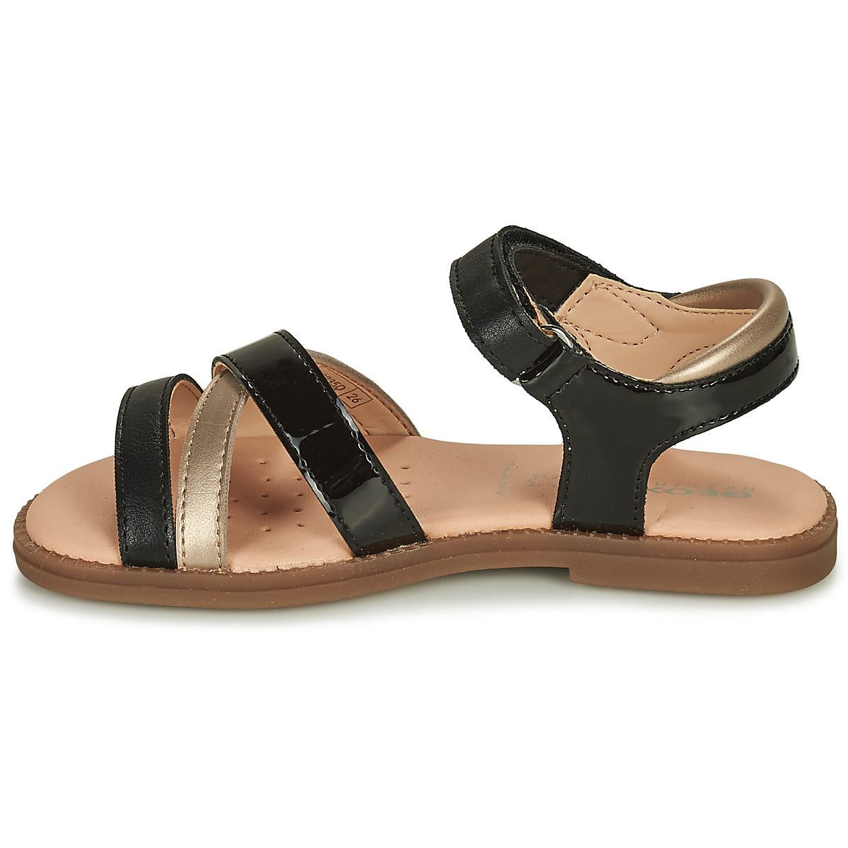 Sandali bambini ragazza Geox  SANDAL KARLY GIRL  Nero 