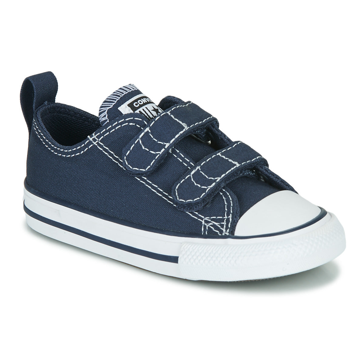 Scarpe bambini ragazza Converse  CHUCK TAYLOR ALL STAR 2V  OX  Blu 